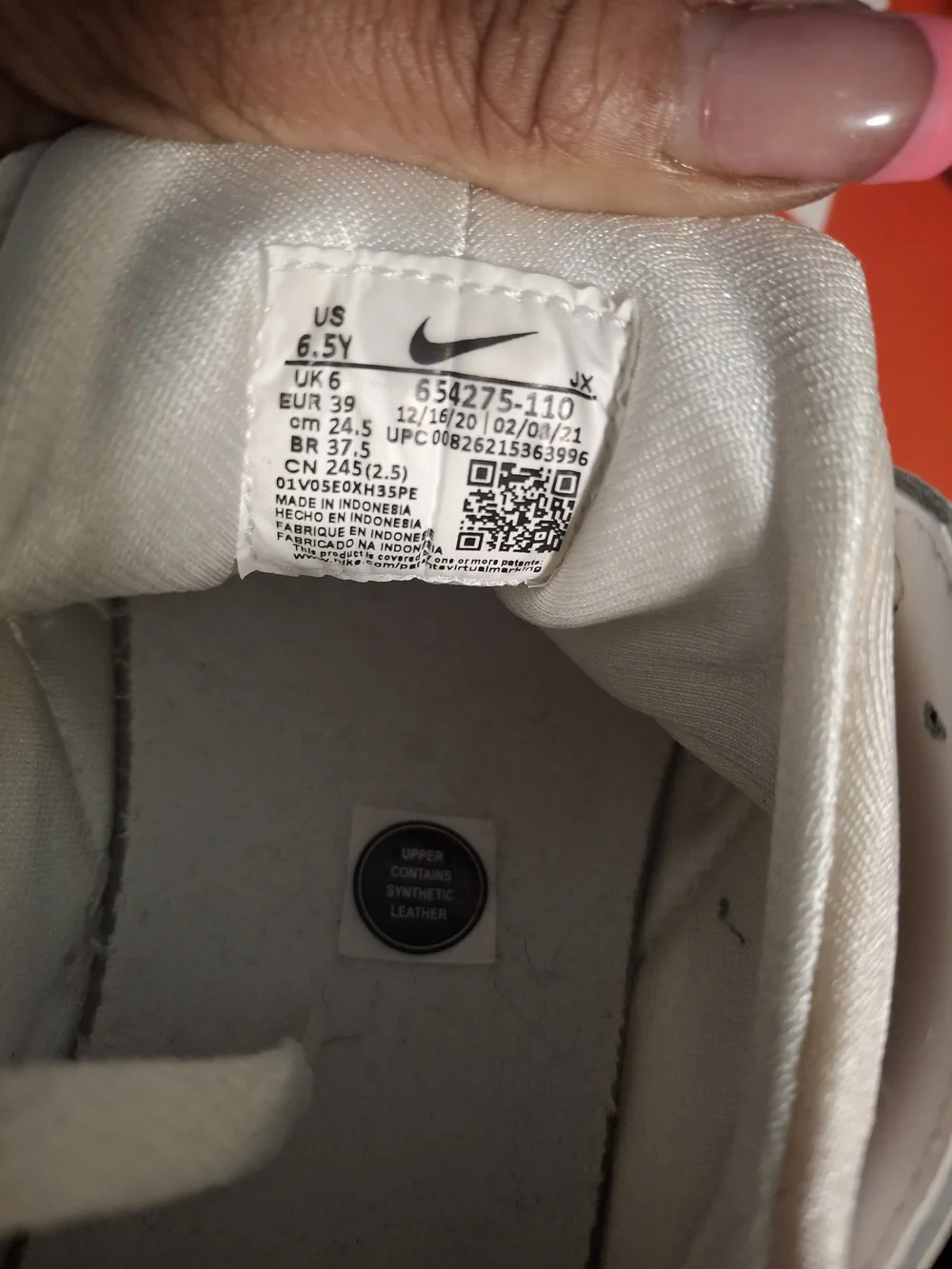 Nike kids sneakers